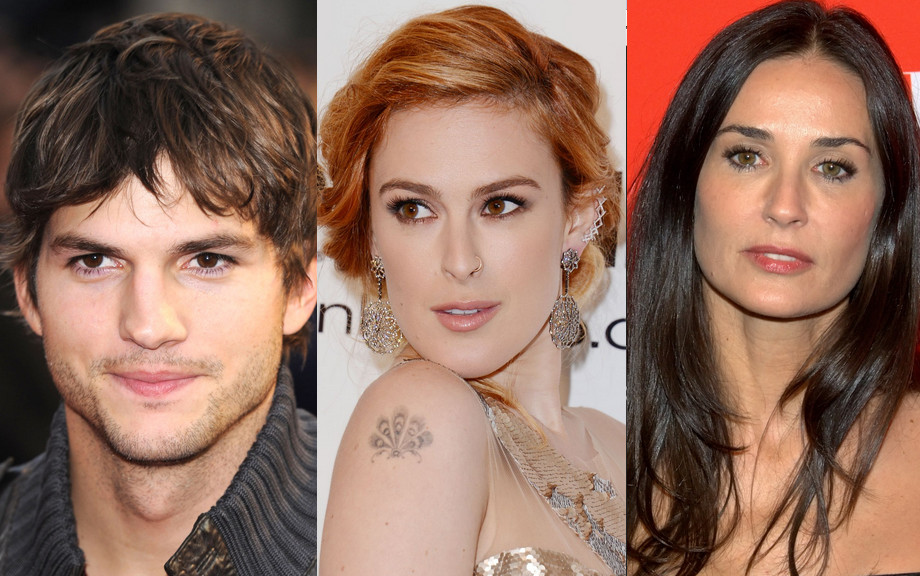 Filha de Demi Moore admite 'queda' pelo ex-padrasto, Ashton Kutcher