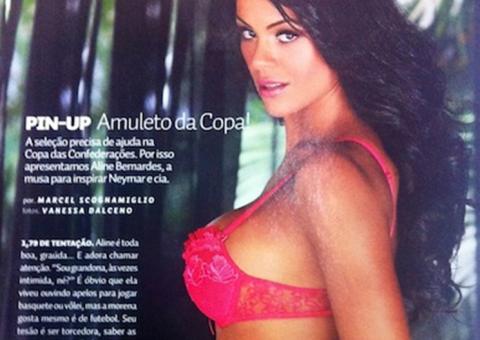  Musa da Copa das Confederações vai posar nua na Sexy