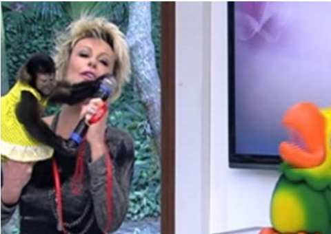 Macaco dá tapa e descabela Ana Maria Braga. Veja