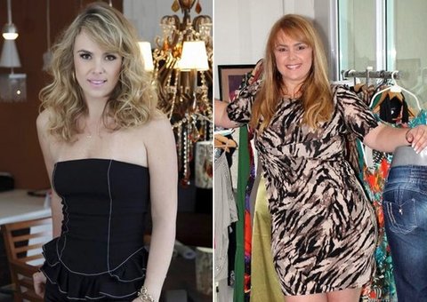 Com 11 quilos a mais, ex-paquita vira modelo plus size