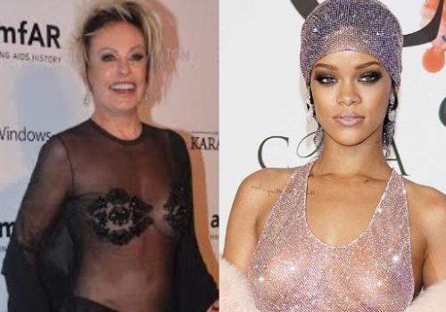 Ana Maria Braga critica Rihanna por usar roupa transparente