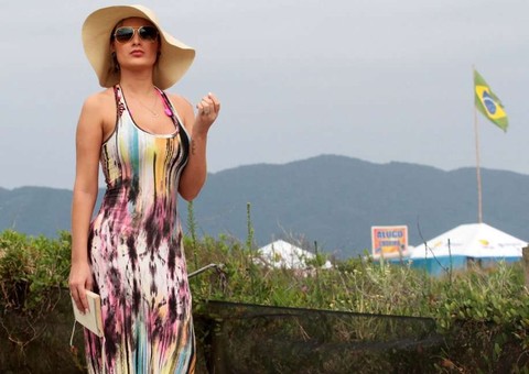 Andressa Urach é vista pela primeira vez após ficar quase um mês internada na UTI