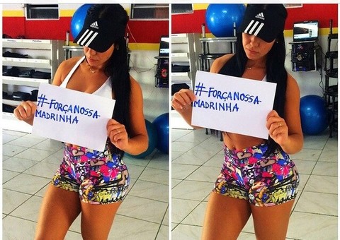 Musas do Miss Bumbum fazem corrente por Andressa Urach