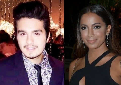  Rolou? Anitta vai embora de casamento no carro de Luan Santana