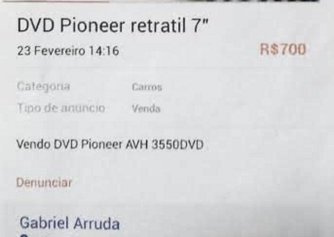 Homem que vendia produtos roubados via internet é preso