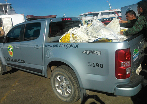 Carga de 626 kg de pirarucu é apreendida