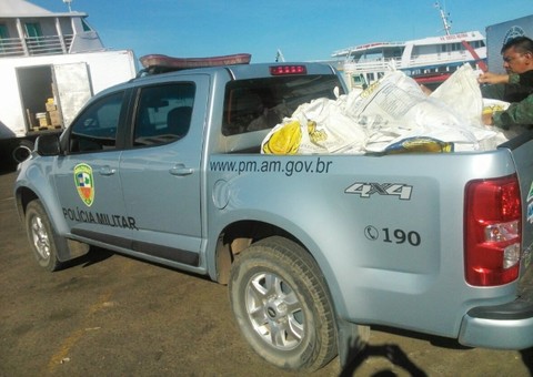 Batalhão Ambiental apreende mais de meia tonelada de pirarucu