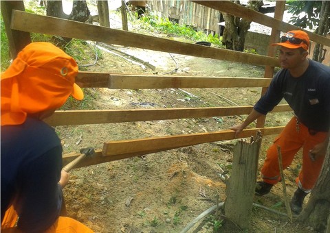 Treze imóveis em área de risco serão demolidos pela Defesa Civil