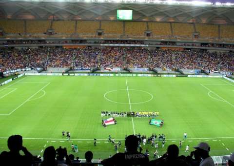  Arena  Amazônia rendeu  R$ 700 mil ao Governo   e R$ 1,2 milhão a clubes de Manaus