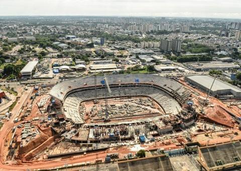 Em nota, Andrade Gutierrez lamenta morte de operário na Arena Amazônia