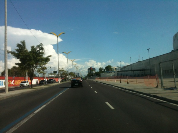 Trecho da Constantino Nery será interditado sábado para  Botafogo x Corinthians