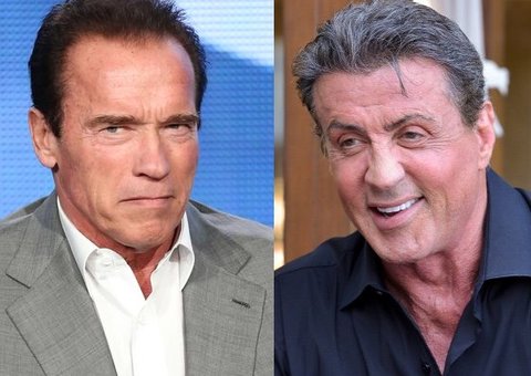 Sylvester Stallone revela que já quis estrangular Arnold Schwarzenegger