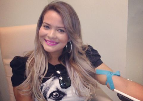 Com febre, Geisy Arruda teme gravidez de risco