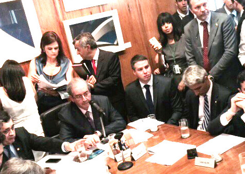 Bisneto reúne com presidente da Câmara para definir pauta de votações