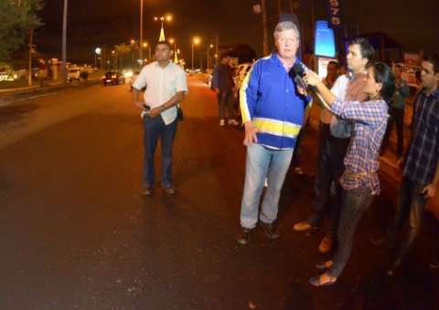 Recapeamento na Torquato ganha aprovação do prefeito