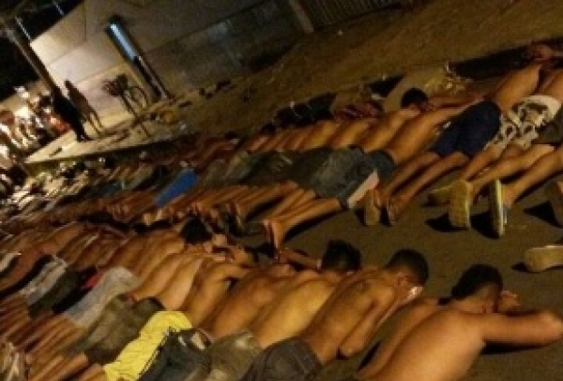 118 são detidos em festa no Maranhão