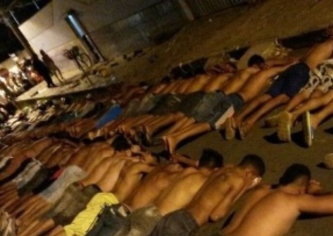 118 são detidos em festa no Maranhão