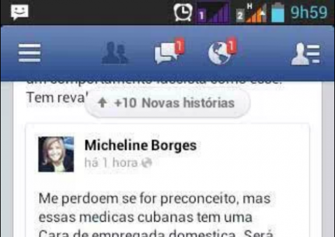 Jornalista se descontrola e diz que médicas cubanas tem "cara de empregadas domésticas"