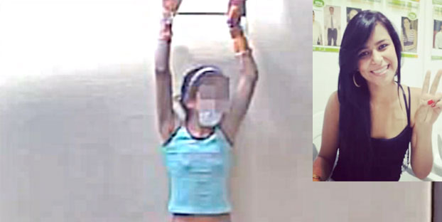 Veja como está a menina torturada