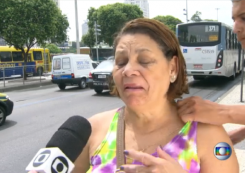 Mulher sofre tentativa de assalto durante entrevista à Globo sobre roubo