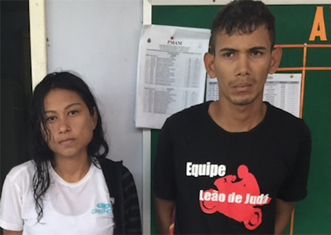 Ladrões em moto são perseguidos pela vítima