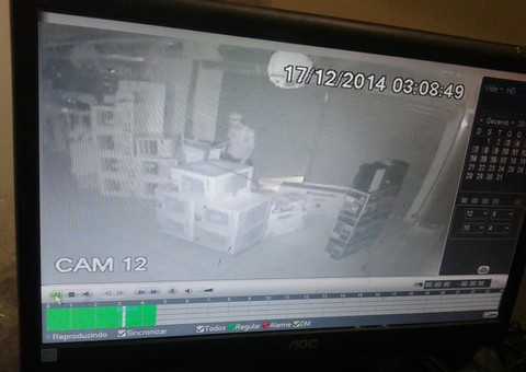 Homens arrombam  loja da City lar em Manaus e  roubam  televisores