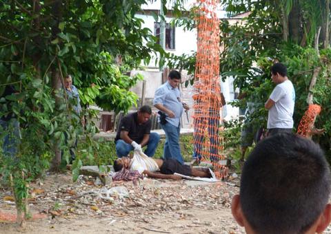 Morte no Igarapé do 40 : Usuário de drogas é assassinado durante a madrugada