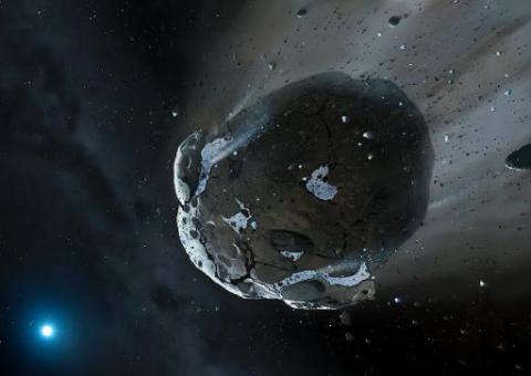 Asteroide rico em água sugere existência de exoplanetas habitáveis