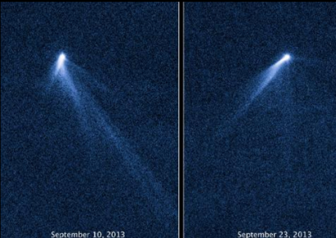 Asteroide com seis caudas assombra cientistas