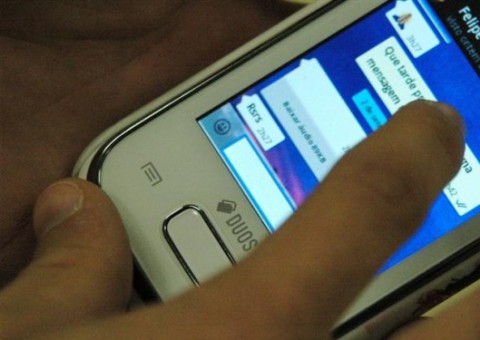 Mensagem que circula pelo Whatsapp, avisa sobre possível ataque do PCC nos dias de jogos do Brasil 