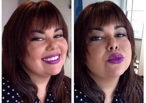 Fabiana Karla exibe novo look