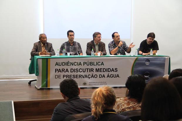 Qualidade da água e poluição dos igarapés são temas de audiência pública