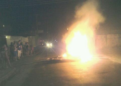 Protesto na Cidade Nova por falta de energia