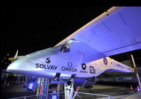 Avião solar "Solar Impulse" inicia travessia dos EUA