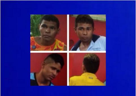 Bandidos são presos depois de trocarem tiros com a Polícia