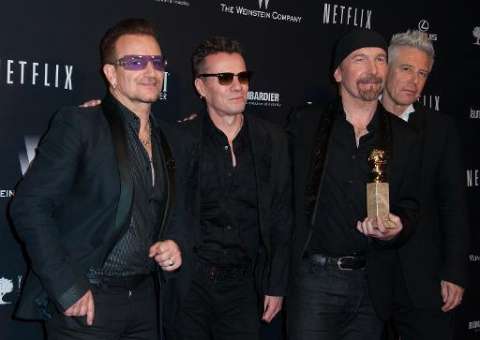 U2 fará show na premiação do Oscar