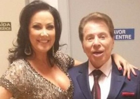   "Depois de ficar com você (Helen Ganzarolli), só vou pegar homem depois", solta Silvio Santos