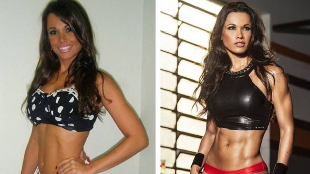Fernanda D'Avila mostra que transformou flacidez em massa muscular 