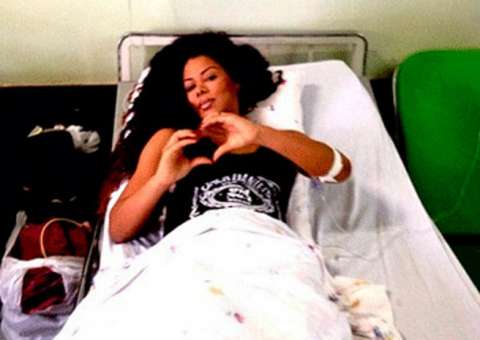 Dançarina do Latino deve receber alta do hospital nesta quarta-feira