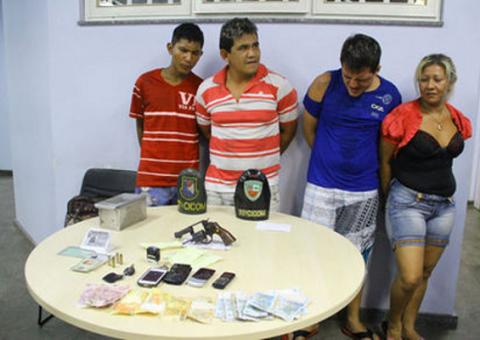 Bando é preso quando tentava assaltar pizzaria 