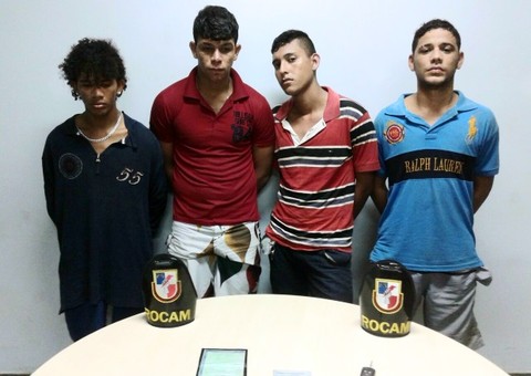Quadrilha especializada em roubo de carro é presa pela Rocam