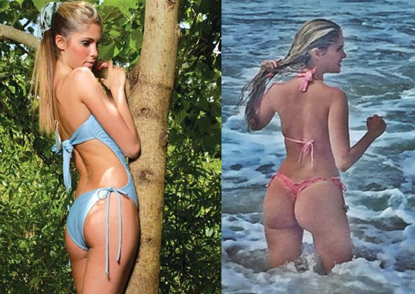 Após colocar silicone, Barbara Evans mostra popozão no mar