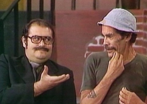 Intérprete de Senhor Barriga, no "Chaves", divulga foto rara de Seu Madruga