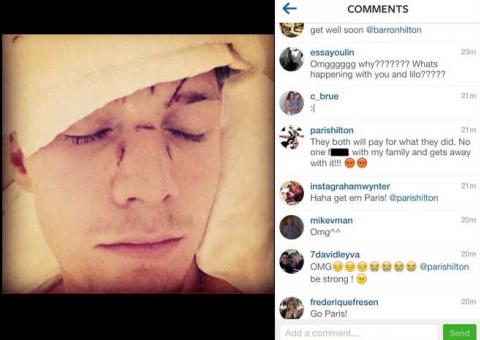 Paris Hilton ameaça Lindsay Lohan por agredir seu irmão em festa