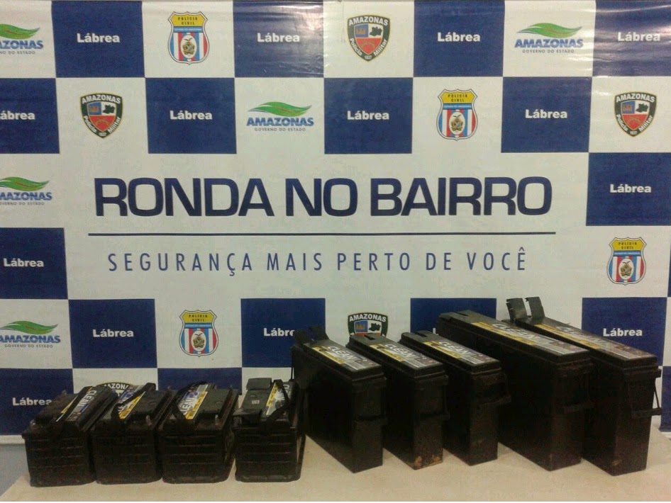 Em Lábrea, homem que roubou as baterias da torre da Vivo é preso