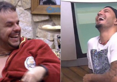 "BBB 15": Adrilles e Fernando contam onde se masturbam na casa e caem na gargalhada