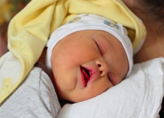 Pai decide não abandonar  filho com síndrome de down