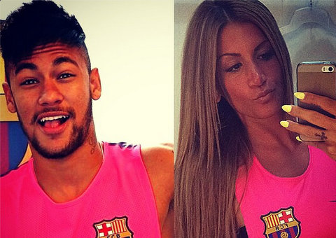 Modelo belga se derrete por Neymar nas redes sociais