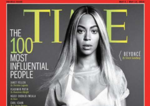  Beyoncé destaque entre os cem artistas mais influentes