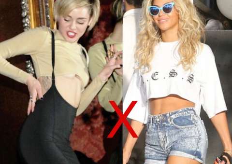  Miley Cyrus alfineta corpo e carreira de Beyoncé e diz que pode substituí-la